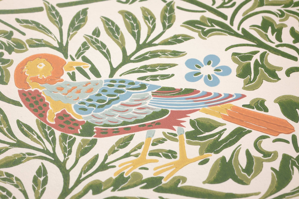 Morris Birds Cream White