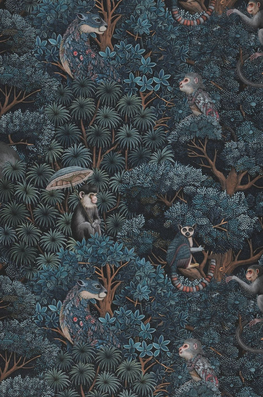  Jungle Reverie Shades Of Turquoise