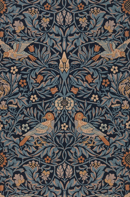  Morris Birds Grey Blue