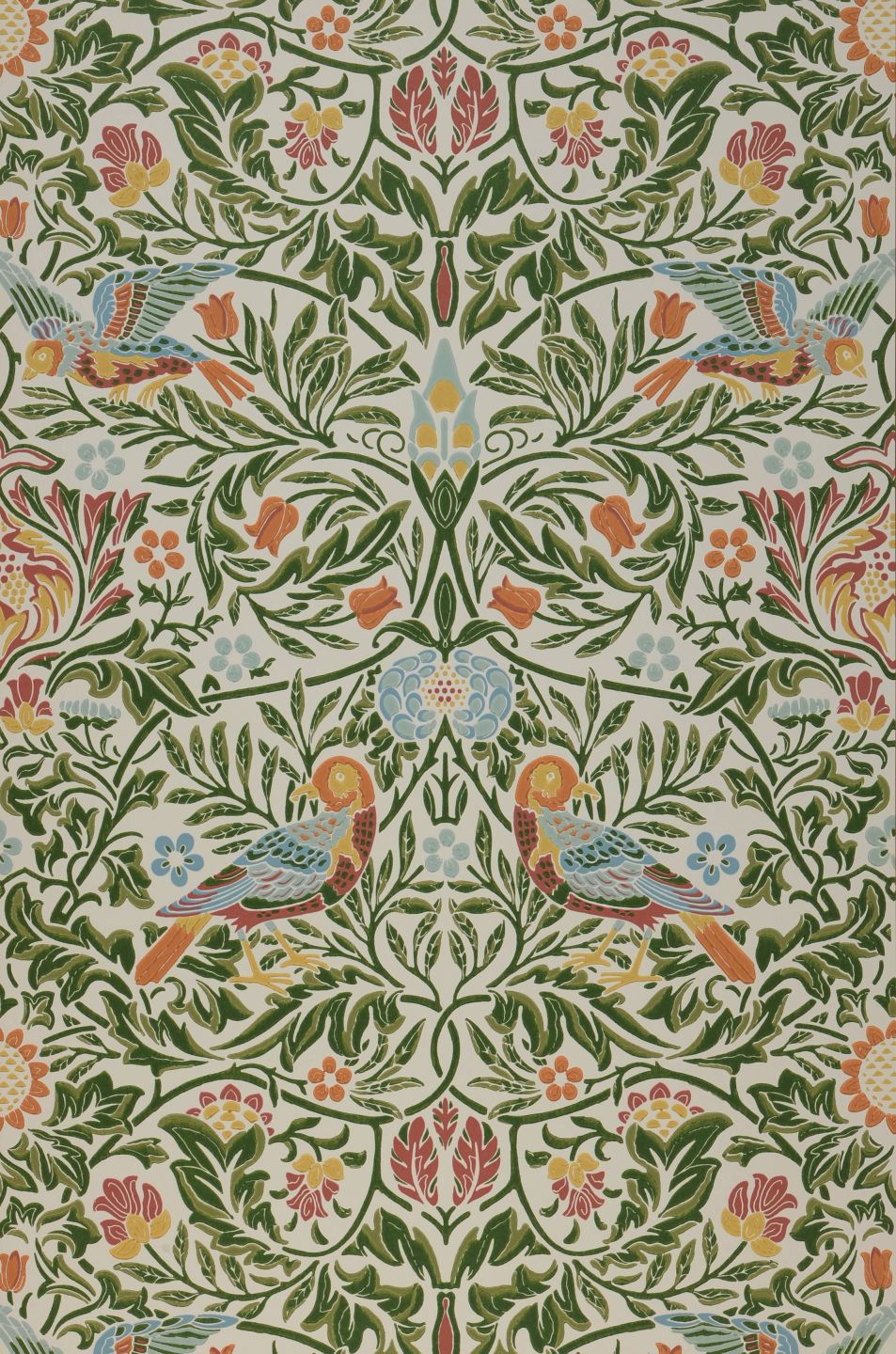  Morris Birds Cream White