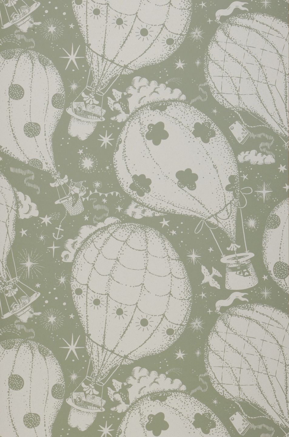  Balloon Heaven Light Olive Green