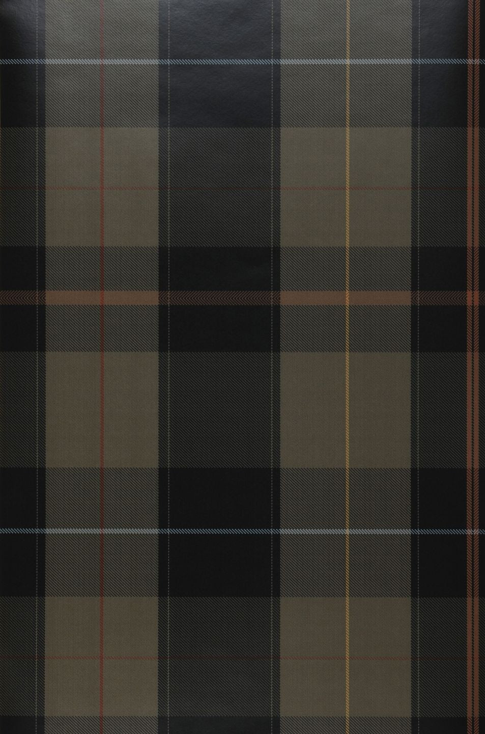 Equestrian Plaid Olive Grey