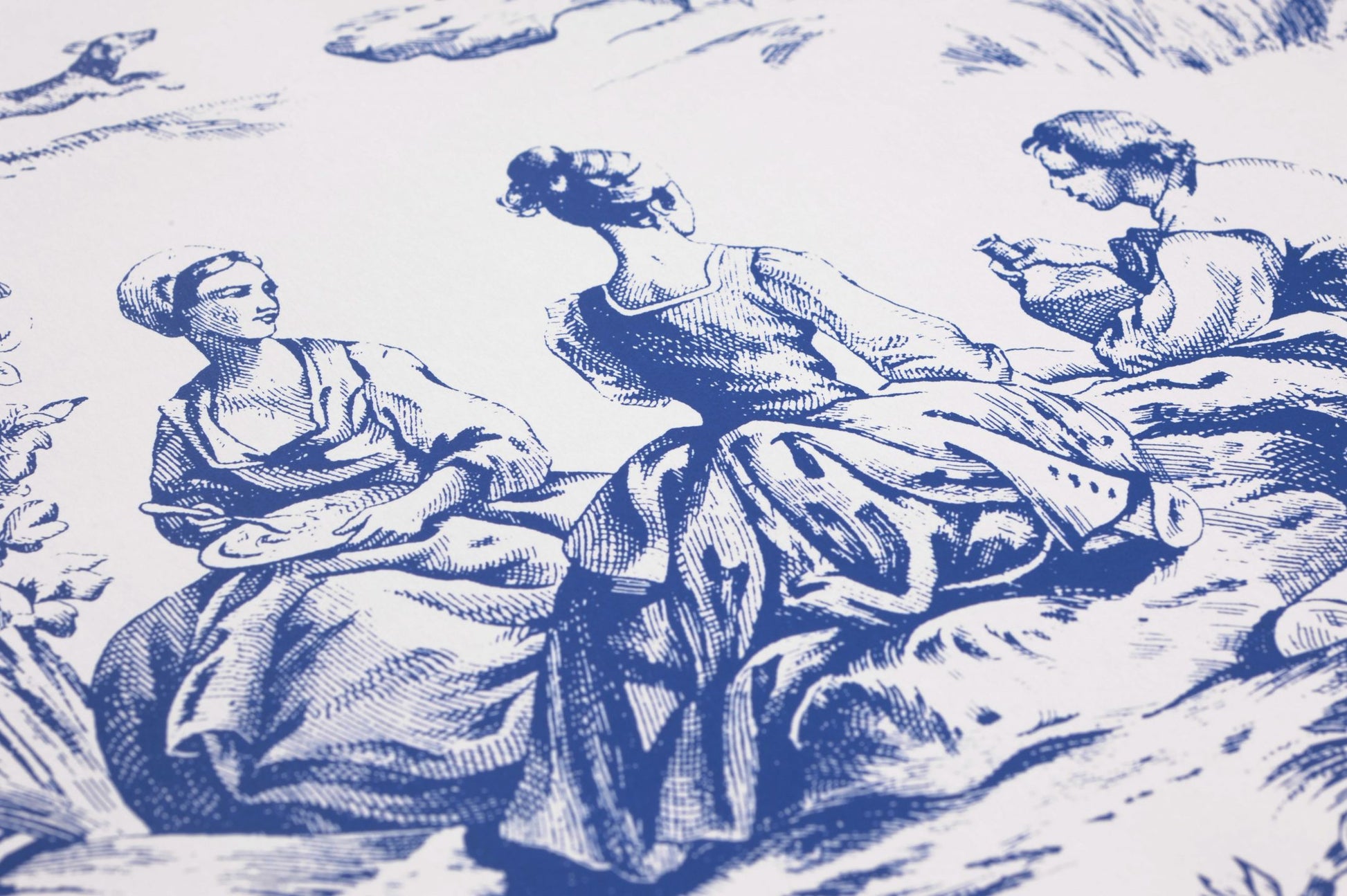 YORK Toile De Jouy Blue