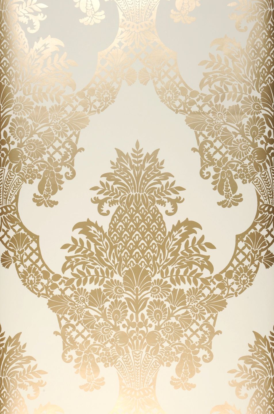YORK Pineapple Damask Pearl Gold