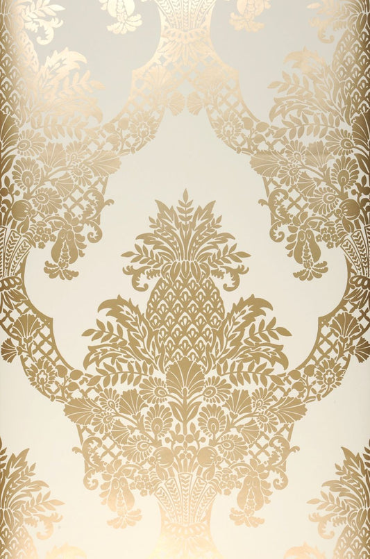 YORK Pineapple Damask Pearl Gold