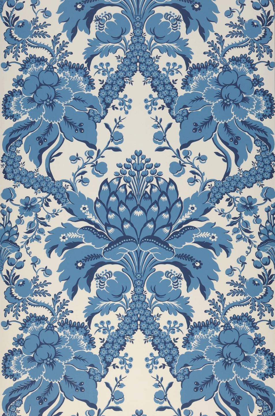 YORK Royal Artichoke Azure Blue