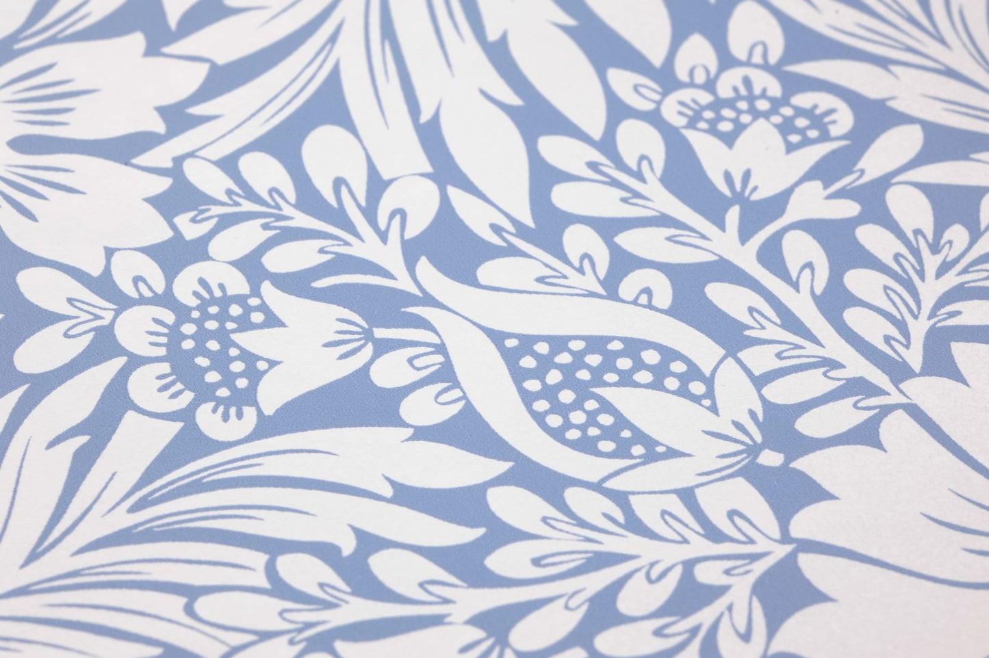 YORK Modern Acanthus Light Blue Grey