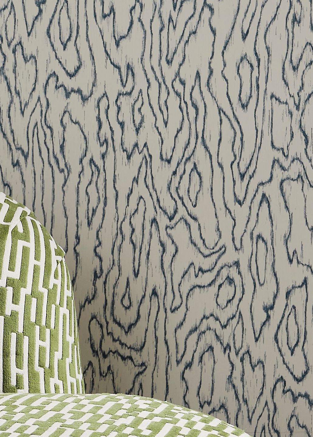  Abstract Wood Ocean Blue