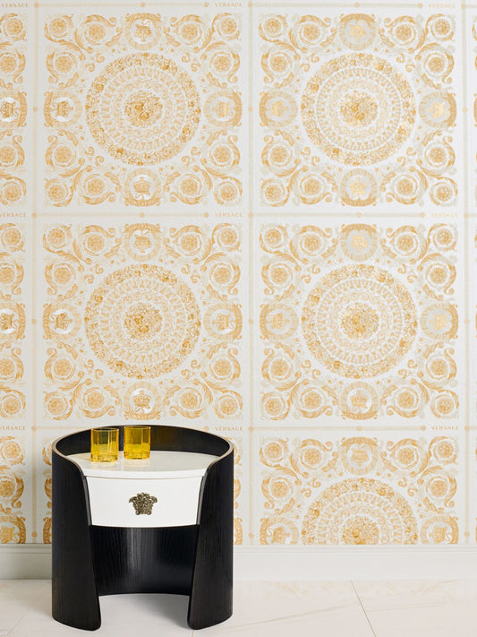 Versace Clara Oyster White