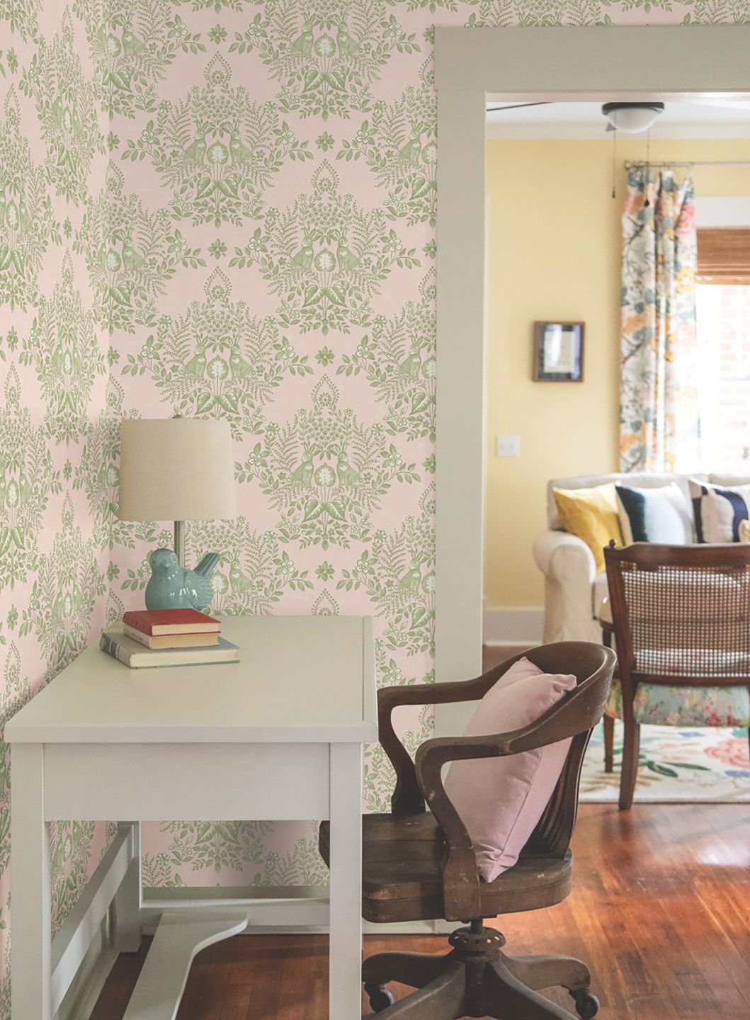 YORK Cottontail Toile Pale Pink