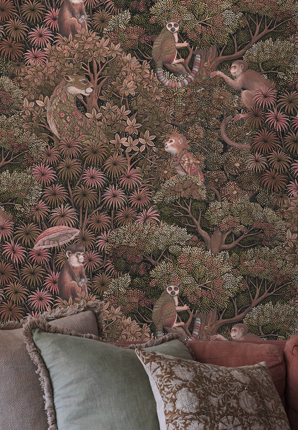  Jungle Reverie Antique Pink