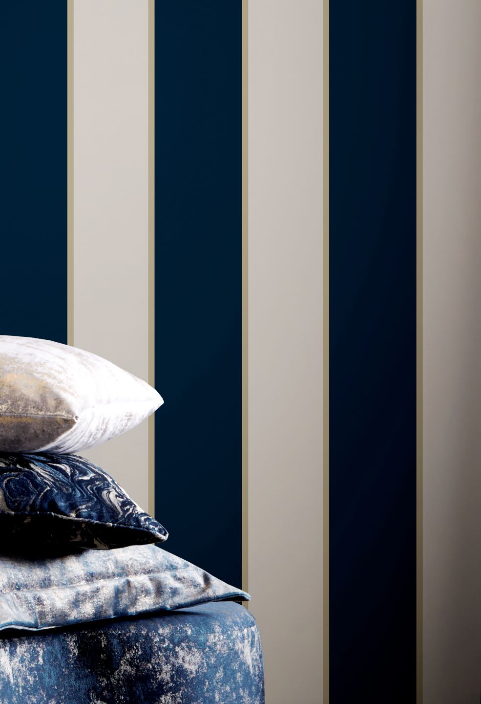  Lustre Lines Grey Blue