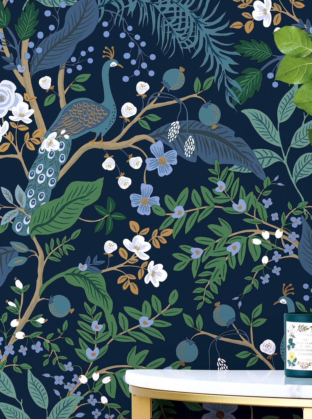 YORK Peacock Tree Black Blue