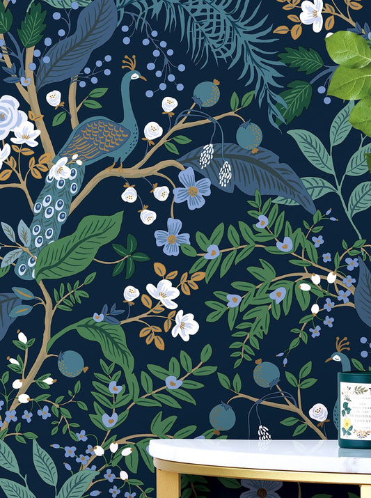 YORK Peacock Tree Black Blue