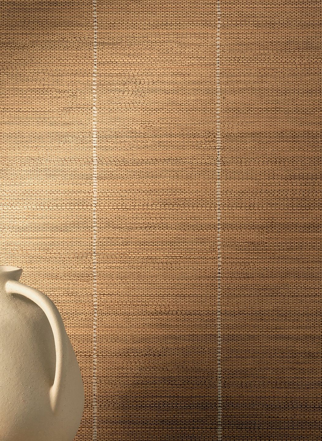  Printed Grasscloth Pale Brown