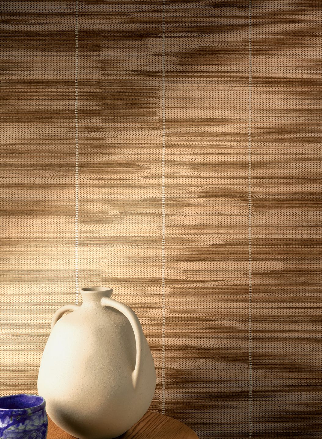  Printed Grasscloth Pale Brown