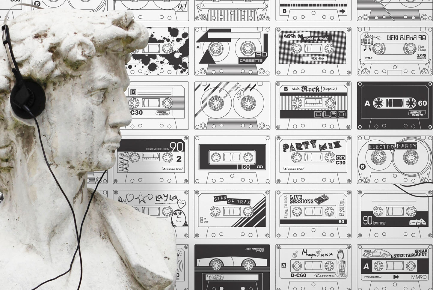  Stereo Nostalgia White
