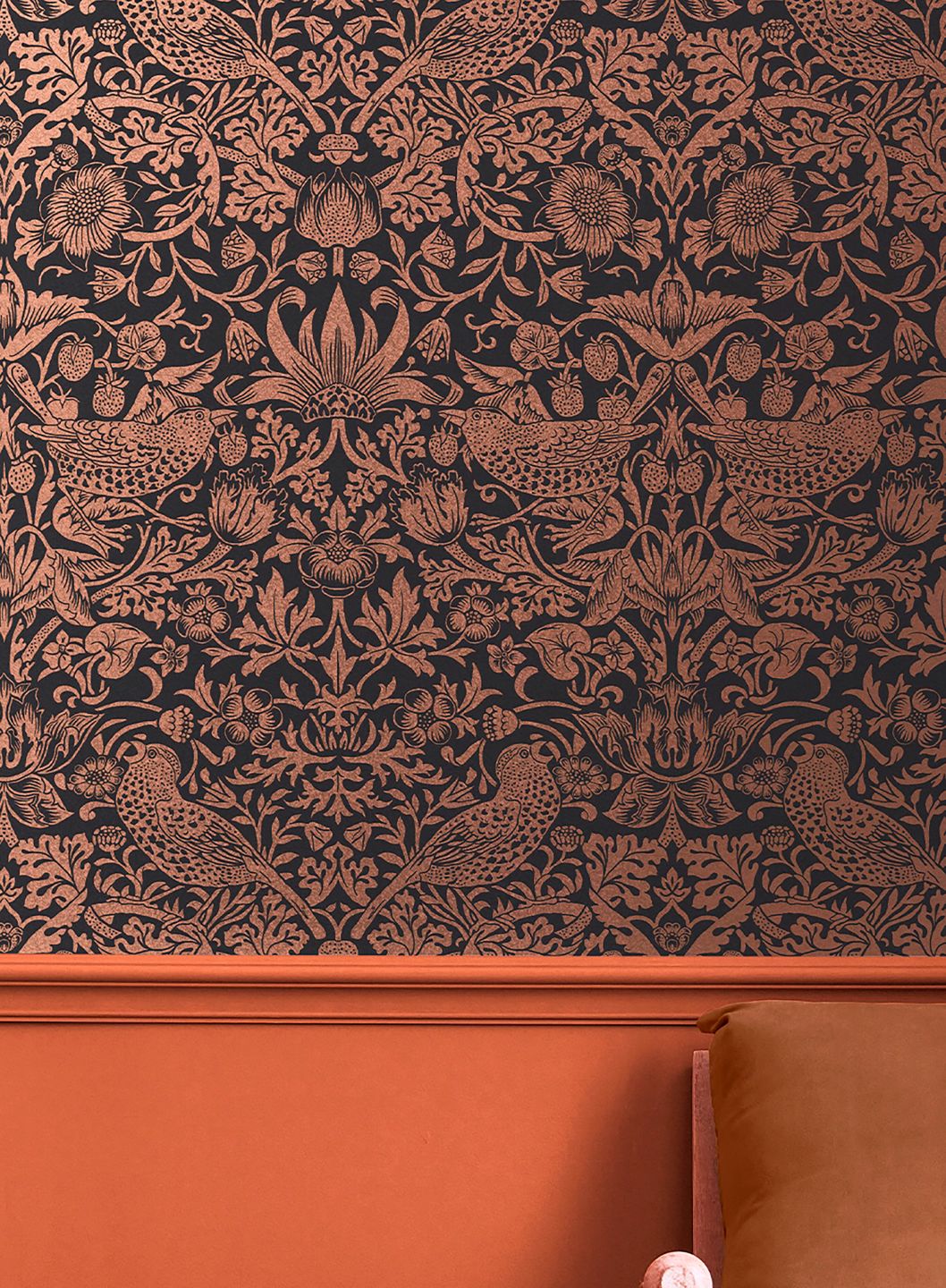  Strawberry Thief Copper Shimmer