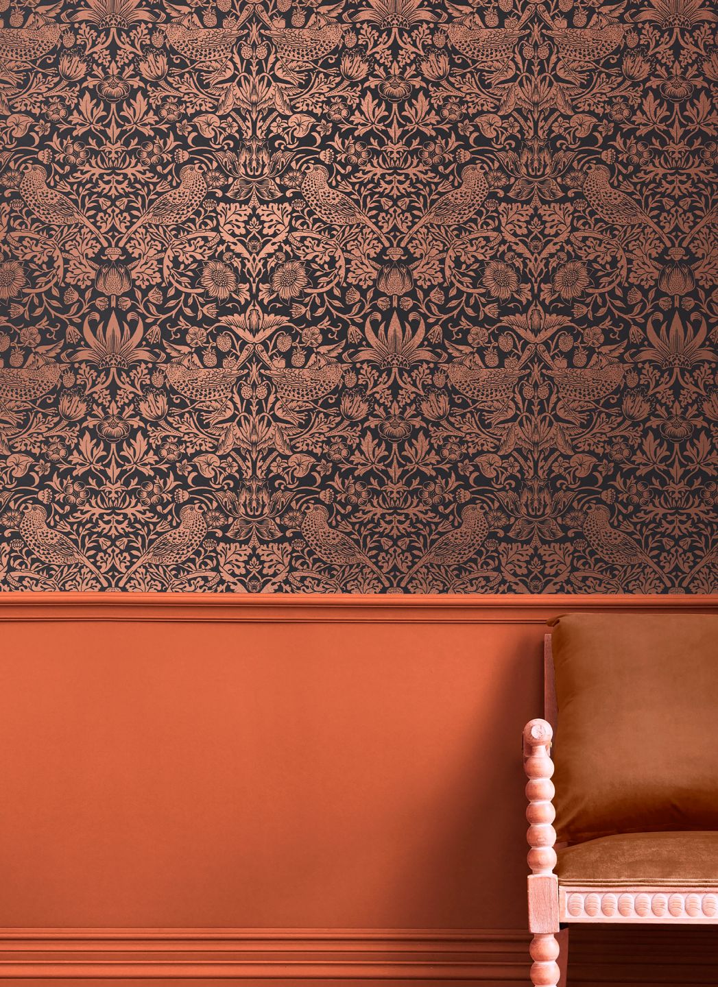 Strawberry Thief Copper Shimmer